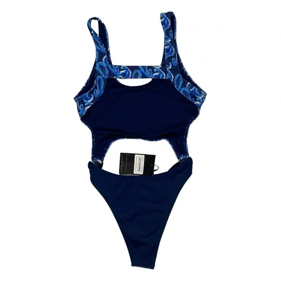 NWT Icon Swim Women’s “One And Only” Cutout One Piece Swimsuit, Size S - Picture 2 of 10